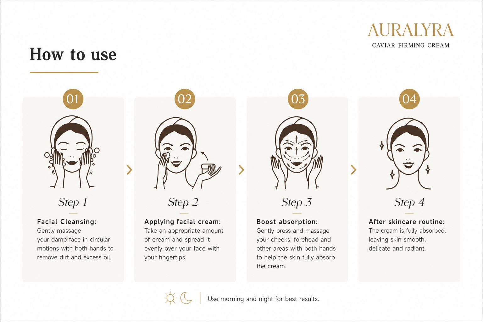 AURALYRA Caviar Firming Cream